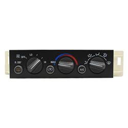 LOSTAR A/C Heater Climate Control Pannel with Rear Window Defogger Switch Fits 1996 1997 1998 1999 2000 Suburban Tahoe Yukon 9378805 15-72547