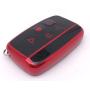 Soft TPU Remote Holder Skin Protector Key Fob Cover Case Fit for Range Rover Discovery Sport Land Rover LR2 LR4 Evoque Jaguar XF XJ XJL XE Key Fob (Red)