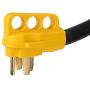 SCITOO 50Foot 50AMP RV Extension Cord Power Supply Cable for Trailer Motorhome Camper