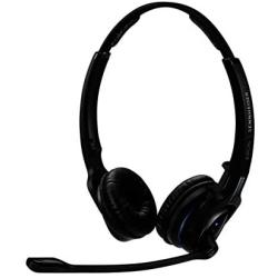 Sennheiser MB Pro 2 UC ML (506046) - Dual-Sided, Dual-Connectivity, Wireless Bluetooth Headset | For Desk/Mobile Phone & Softphone/PC Connection| w/ HD Sound & Major UC Platform Compatibility (Black)