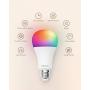 VOCOlinc Wi-Fi LED Light Bulb Works with Apple HomeKit Siri A21 9.5W(60W) Smart Multicolor RGBW App-dimmable Compatible with Alexa Google Assistant No Hub Required 2.4GHz SmartGlow (1 Pack)