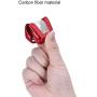 ELOHEI for Toyota Key Fob Cover Premium Soft TPU 360 Degree Protection Key Case Compatible with 2018 2019 2020 Toyota Camry RAV4 Avalon C-HR Prius Corolla Smart Key (Red)