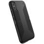 Speck Products Presidio Grip iPhone X Case, Black/Black