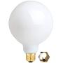 OMAYKEY 15W Dimmable Large LED Globe Bulb 100W Equivalent 1000LM, 3000K Soft White E26 Medium Base, Vintage Edison G125 Large Globe Edison Style LED Filament Light Bulb, Deep Dimming Version