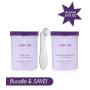 Michael Todd Soniceraser Pro Skin Infusion – 3-in-1 Sonic Tool Improves Complexion - Fresh Citrus and Sandalwood Spearmint Body Butter 18 oz each