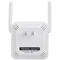 ZenBooster - WiFi Range Extender 1200Mbps Novitec, Wireless Signal Repeater Booster 2.4 & 5GHz Dual Band 4 Antennas 360° Full Coverage, Extend WiFi Signal to Smart Home Devices