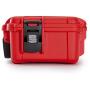 Nanuk 904 Waterproof First Aid Prepper Survival Gear Dust and Impact Resistant Case - Empty - Red