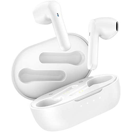 Wireless Earbuds, Mpow MX3 Bluetooth Earbuds in Ear w/Wireless Charging Case/USB-C, Wireless Earphones Hi-Fi Stereo Sound, Bluetooth 5.0 Headphones w/Mic, Touch Control/25H/IPX7 for Sports/Work/3 Mode