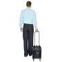 TUTTO 17-Inch Small Office on Wheels for Laptop, Black (4217BCC)