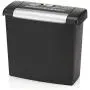 GBC ShredMaster Basic Home Shredder, PS06-02, Strip-Cut, 6 Sheets (1757402),Side Facing, 11.3'' x 6.1'' x 12.6''