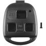 Not Needed for Cutting-Key Shell Replacement for Toyota Land Cruiser Key Fob Cover with Screwdriver Without Blade(3Buttons)