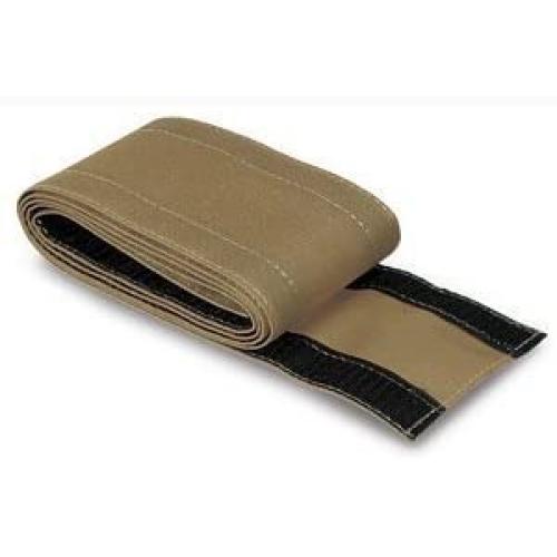 Electriduct 3'' SafCord Carpet Cord Cover Strip Secure and Hide Floor Cables and Wires - 3 Feet - Taupe | Works only on Commercial Carpet, Barber and Loop Style Rugs