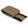 Electriduct 3'' SafCord Carpet Cord Cover Strip Secure and Hide Floor Cables and Wires - 3 Feet - Taupe | Works only on Commercial Carpet, Barber and Loop Style Rugs