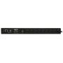 Tripp Lite 1.4kW Single-Phase Monitored PDU with LX Platform Interface, 120V Outlets (8 5-15R), 5-15P, 12ft Cord, 1U Rack-Mount, TAA (PDUMNH15 )