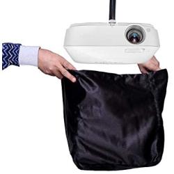 Projector Dust Cover,Fit for Ceiling Mounted Projector and Universa Projector Waterproof,Dust-Proof, UV-Resistant Cover Oxford Cloth,Dimensions13.7'' x 13.7'' X 8.6''