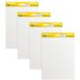 Post-it Super Sticky Easel Pad, 25 x 30 Inches, 30 Sheets/Pad, 4 Pads, Large White Premium Self Stick Flip Chart Paper, Super Sticking Power (559-4)