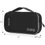 BAGSMART Electronic Organizer Travel Cable Organizer Bag Portable Electronic Accessories Bag for Cable, USB, Black and Grey