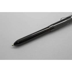 Portable fan with Ballpoint pen - Multi-function electronic Fan pen Make Cool summer for office and students (GUN BLACK)