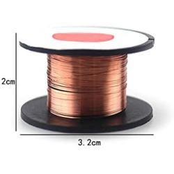 Welding Wire, 2 Rolls of Copper Wire for Mobile Phone Computer Motherboard Repair Cable, Gold