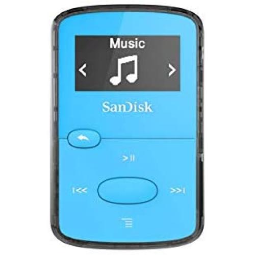 SanDisk SDMX26-008G-G46B 8GB Clip Jam MP3 Player (Blue)