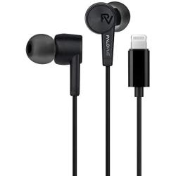 PALOVUE Lightning Headphones Earphones Earbuds Compatible iPhone 12 11 Pro Max iPhone X XS Max XR iPhone 8 Plus iPhone 7 Plus MFi Certified with Microphone Controller SweetFlow Black