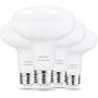 BR30 LED Bulb,12W(100W Equivalent),Soft White Warm 2700k Dimmable,R30 Flood Light Bulbs E26 Lightbulbs,for Recessed Indoor/Outdoor Ceiling Fan (4-Pack)
