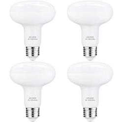 BR30 Led Flood Light Bulbs - 12W=120W CRI 85, Dimmable, 4000K Natural Light Bulb, 1260lm, Indoor Flood Lights for Recessed Cans, E26 Base, 4 Pack