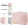 BAGSMART Cable Electronic Organizer 2Pcs Travel Packing Gadgets Bag Pouch for 7.9 inch ipad, Cables, Mouse, Phone, USB, SD Card (Pink)