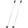 Securityman 2 in 1 Door Security Bar & Sliding Door Security Bar (2 Pack) - Constructed of High-Grade Iron (350lbs of Force) - Great for Home & Apartment Security - Adjustable Patio Door Lock