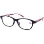 GENETIC VISION Reading Glasses 3 Pairs Stylish Readers Spring Hinge Anti Fatigue Computer Reading Glasses for Men and Women (1.0 Strength)