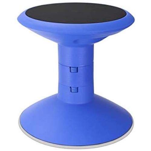 Storex Wiggle Stool, Adjustable Height 12”, 14”, 16”, or 18” for Active Seating in The Classroom, Blue (00301U01C) Storex Wiggle Stool, Adjustable Height 12”, 14”, 16”, or 18” for Active Seating in The Classroom, Blue (00301U01C)