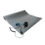 Bertech ESD Three Layer Vinyl Mat Kit (Made in USA), 2 Feet Wide x 3 Feet Long x 0.094 Inches Thick, Gray, Includes a Wrist Strap and Grounding Cord, RoHS and REACH Compliant
