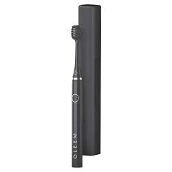 Gleem Electric Toothbrush, Battery Powered, Soft Bristles, Black