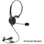 Mitel Phone Headset | Noise Canceling Headset for All Mitel Phones Compatible | Professional Call Center Headset for Office | RJ9 Headset Quick Disconnect Included | Flexible & Rotatable Microphone