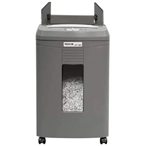 BOXIS AutoShred 120-Sheet Auto Feed Microcut Paper Shredder (AF120)