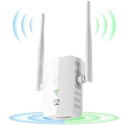 WiFi Range Extender 1200 Mbps, 2.4 & 5GHz Dual Band Network,Wireless Signal Booster & Repeater With WPS Button for WiFi Internet Connection, Easy Set Up,Coverage Up to 3000 Sq Ft & 32 Devices