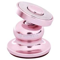 Bulls Eye Magnetic Cradle-Less Hinge Technology Worlds Smallest Ball Head Type car Mobile Holder Rosegold (Product of South Korea)