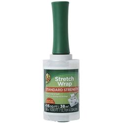Duck Brand Stretch Wrap Roll, Clear, 5 inches by 1000 feet, 1 pack, 285849