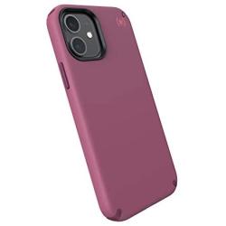 Speck Products Presidio2 PRO iPhone 12, iPhone 12 Pro Case, Lush Burgundy/Azalea Burgundy/Royal Pink
