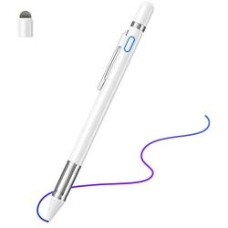Active Stylus Pen Compatible with iOS&Android Touch Screens, 2 in 1 Fine Point Digital Pen, Rechargeable iPad Pencil Compatible with iPhone/Android Phone/iPad/ipad Air/iPad Pro/Samsung Tablets/etc.