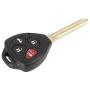 X AUTOHAUX Car Keyless Remote Flip Key Fob 315Mhz GQ4-29TG for Toyota Corolla 2010-2012