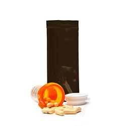 APQ Pack of 100 Amber Zip Lock Bags 2.5 x 9. Seal Top Plastic Bags 2 1/2 x 9. Opaque Poly Packing Bags for Storing and Transporting, 3 mil. Ideal for Electronics, Lab specimens. UV Protection.