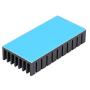 Awxlumv 2Pcs Small Heatsink 2 x 1x 0.4 inch/ 50 x 25 x 10 mm with Pre Thermal Conductive Tape Aluminum Heat Sink for Cooler PCB Device Cooling LED IC Chips CPU GPU VGA