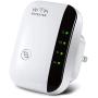 Super Booster WiFi Range Extender/WiFi Range Extender Super Booster 300Mbps,WiFi Repeater Superbooster Speed Wireless AC300Mbps Wireless Network Adapter with 2.4GHz US Plug （White）