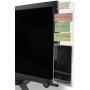 MINSA Fashion Multifunction Utility Acrylic Transparent Computer Monitors Side Panel/Memo Pads/Message Boards/Sticky Boards for Computer Screen, 1 Set (Left & Right) (Phone Holder)