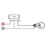 1 inch Aluminum Alloy Motorcycle Handlebar Headlight Switch Waterproof On/Off Fog spot Light Switch for 12V Motorcycles,Motorbike,Scooter