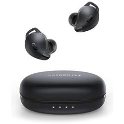 True Wireless Earbuds TaoTronics SoundLiberty 79 Smart AI Noise Reduction Technology for Clear Calls, Single/Twin Mode, 30H Playtime, USB Type C, IPX8 Waterproof, with Charging Case Black