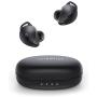 True Wireless Earbuds TaoTronics SoundLiberty 79 Smart AI Noise Reduction Technology for Clear Calls, Single/Twin Mode, 30H Playtime, USB Type C, IPX8 Waterproof, with Charging Case Black