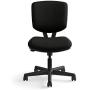 HON Volt Leather Task Chair - Computer Chair for Office Desk, Black (H5703)