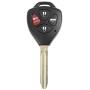 X AUTOHAUX Car Keyless Remote Flip Key Fob 315Mhz GQ4-29TG for Toyota Corolla 2010-2012